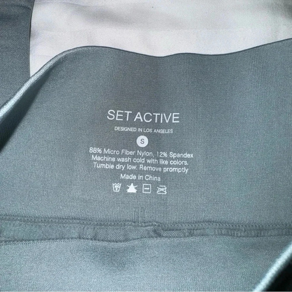 SET Active Teal Leggings - Picture 4 of 4